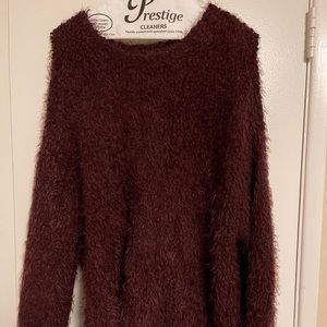 PACSUN FUZYY LONG SLEEVE